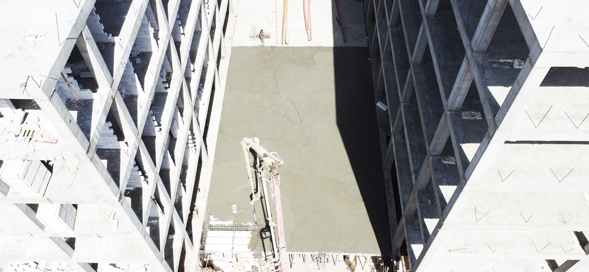 گزارش تصویری: بتن ریزی بخش دوم سقف الحاقی پروژه غدیر ۱