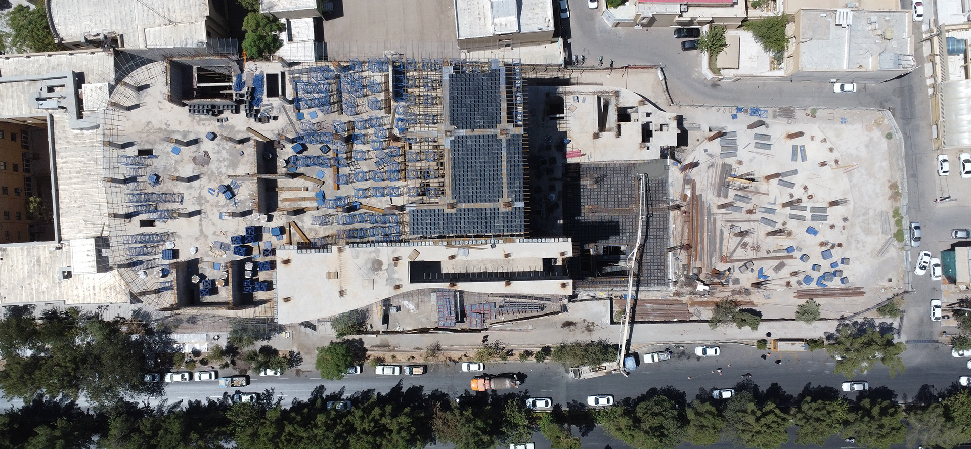 گزارش تصویری: بتن‌ریزی سقف ۱- بخش تجاری پروژه ماهور