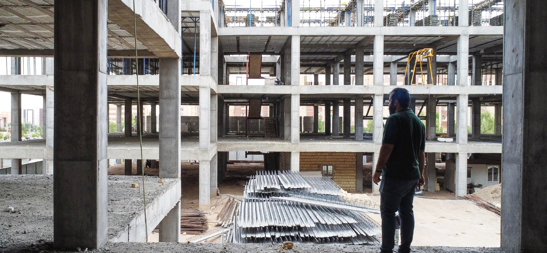 گزارش تصویری: بازدید مدیر لجستیک گروه ساختمانی زاگرس از پروژه‌های فعال در شهرک پردیسان